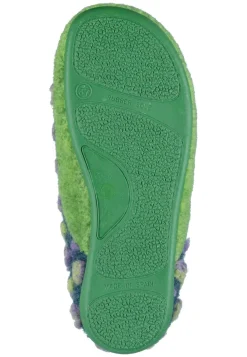 Damen Die moderne Hausfrau Hausschuhe blau