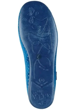 Damen Die moderne Hausfrau Hausschuhe blau