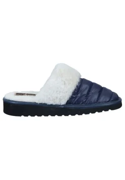 Damen Die moderne Hausfrau Hausschuhe blau