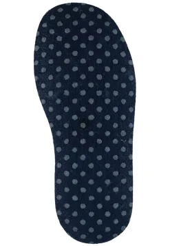 Damen Die moderne Hausfrau Hausschuhe blau