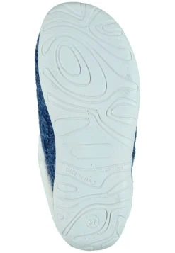 Damen Die moderne Hausfrau Hausschuhe blau