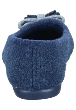 Damen Die moderne Hausfrau Hausschuhe blau