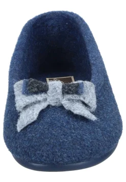 Damen Die moderne Hausfrau Hausschuhe blau