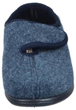 Damen Die moderne Hausfrau Hausschuhe blau