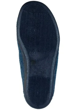 Damen Die moderne Hausfrau Hausschuhe blau