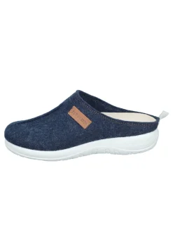 Damen Die moderne Hausfrau Hausschuhe blau