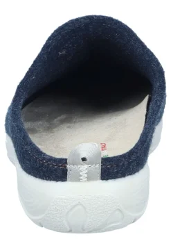 Damen Die moderne Hausfrau Hausschuhe blau