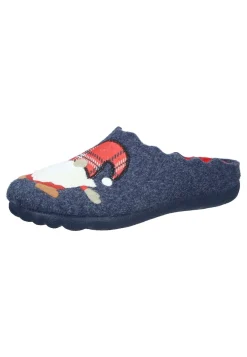 Damen Die moderne Hausfrau Hausschuhe blau
