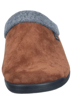 Herren Die moderne Hausfrau Hausschuhe braun