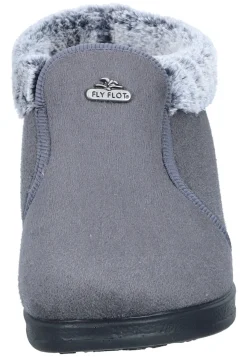 Damen Die moderne Hausfrau Hausschuhe grau