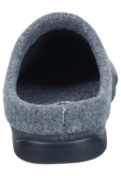 Herren Die moderne Hausfrau Hausschuhe grau