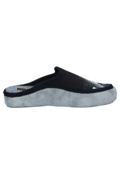 Damen Die moderne Hausfrau Hausschuhe grau