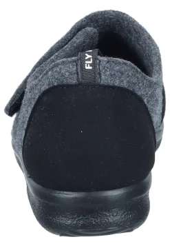 Herren Die moderne Hausfrau Hausschuhe grau