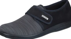 Herren Die moderne Hausfrau Hausschuhe grau