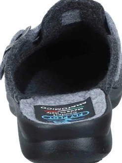 Damen Die moderne Hausfrau Hausschuhe grau