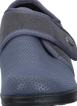 Damen Die moderne Hausfrau Hausschuhe grau