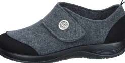 Damen Die moderne Hausfrau Hausschuhe grau