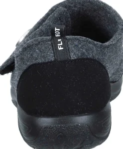 Damen Die moderne Hausfrau Hausschuhe grau