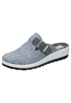 Damen Die moderne Hausfrau Hausschuhe grau