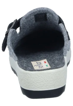 Damen Die moderne Hausfrau Hausschuhe grau