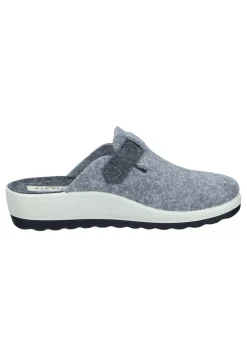 Damen Die moderne Hausfrau Hausschuhe grau