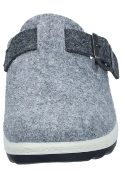 Damen Die moderne Hausfrau Hausschuhe grau