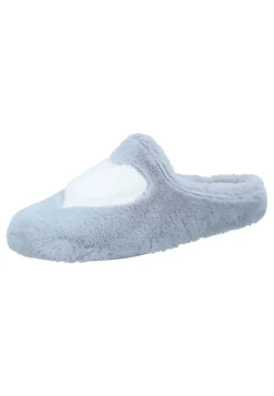 Damen Die moderne Hausfrau Hausschuhe grau