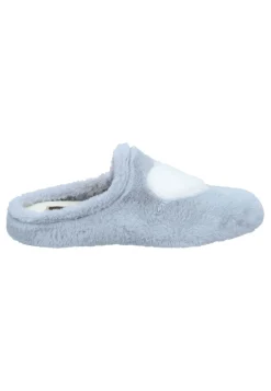 Damen Die moderne Hausfrau Hausschuhe grau