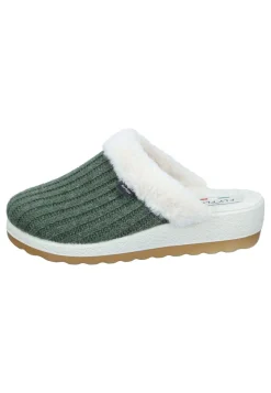 Damen Die moderne Hausfrau Hausschuhe grün
