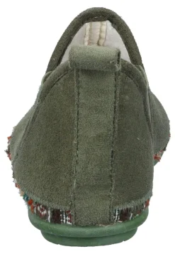 Damen Die moderne Hausfrau Hausschuhe grün