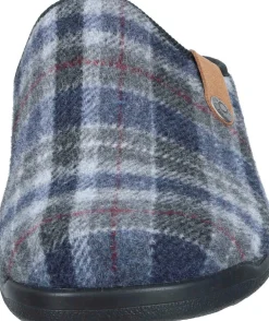 Damen Die moderne Hausfrau Hausschuhe hellgrau