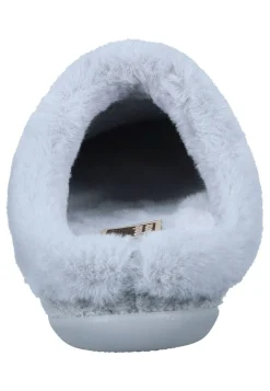 Damen Die moderne Hausfrau Hausschuhe hellgrau