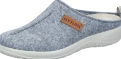 Damen Die moderne Hausfrau Hausschuhe hellgrau