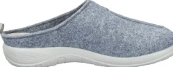 Damen Die moderne Hausfrau Hausschuhe hellgrau