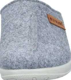 Damen Die moderne Hausfrau Hausschuhe hellgrau