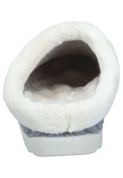 Damen Die moderne Hausfrau Hausschuhe hellgrau