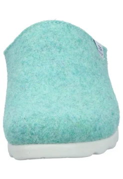 Damen Die moderne Hausfrau Hausschuhe hellgrün