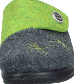 Damen Die moderne Hausfrau Hausschuhe hellgrün