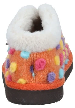 Damen Die moderne Hausfrau Hausschuhe orange