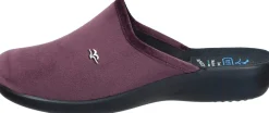 Damen Die moderne Hausfrau Hausschuhe pflaume