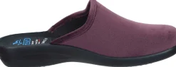 Damen Die moderne Hausfrau Hausschuhe pflaume