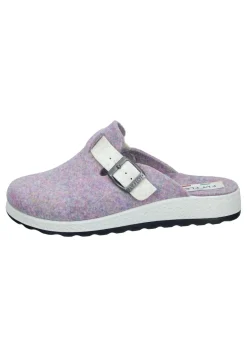 Damen Die moderne Hausfrau Hausschuhe pflaume