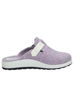 Damen Die moderne Hausfrau Hausschuhe pflaume