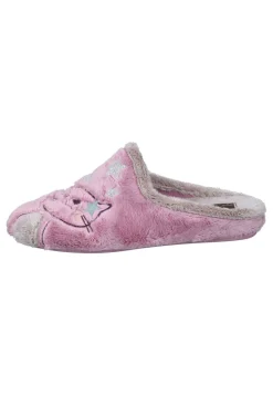 Damen Die moderne Hausfrau Hausschuhe rosa