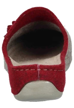 Damen Die moderne Hausfrau Hausschuhe rot