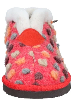 Damen Die moderne Hausfrau Hausschuhe rot