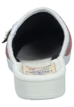 Damen Die moderne Hausfrau Hausschuhe rot