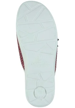 Damen Die moderne Hausfrau Hausschuhe rot