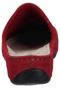 Damen Die moderne Hausfrau Hausschuhe rot