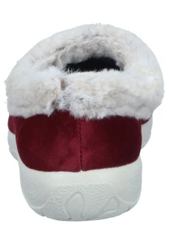 Damen Die moderne Hausfrau Hausschuhe rot